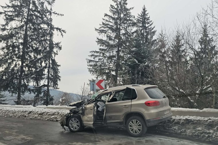 Három autó ütközött össze Csíkszereda közelében