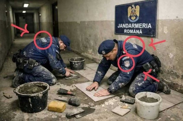 Csempéző csendőrök hamis képe miatt figyelmeztet a hatóság