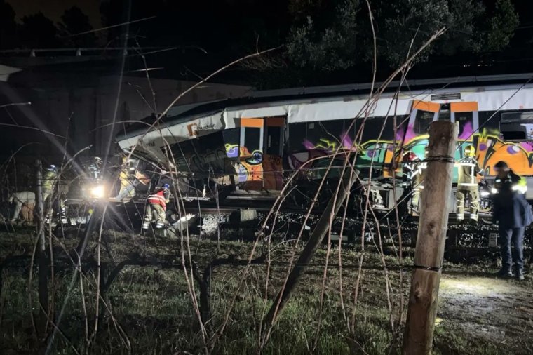Újabb halálos vonatbaleset történt Spanyolországban