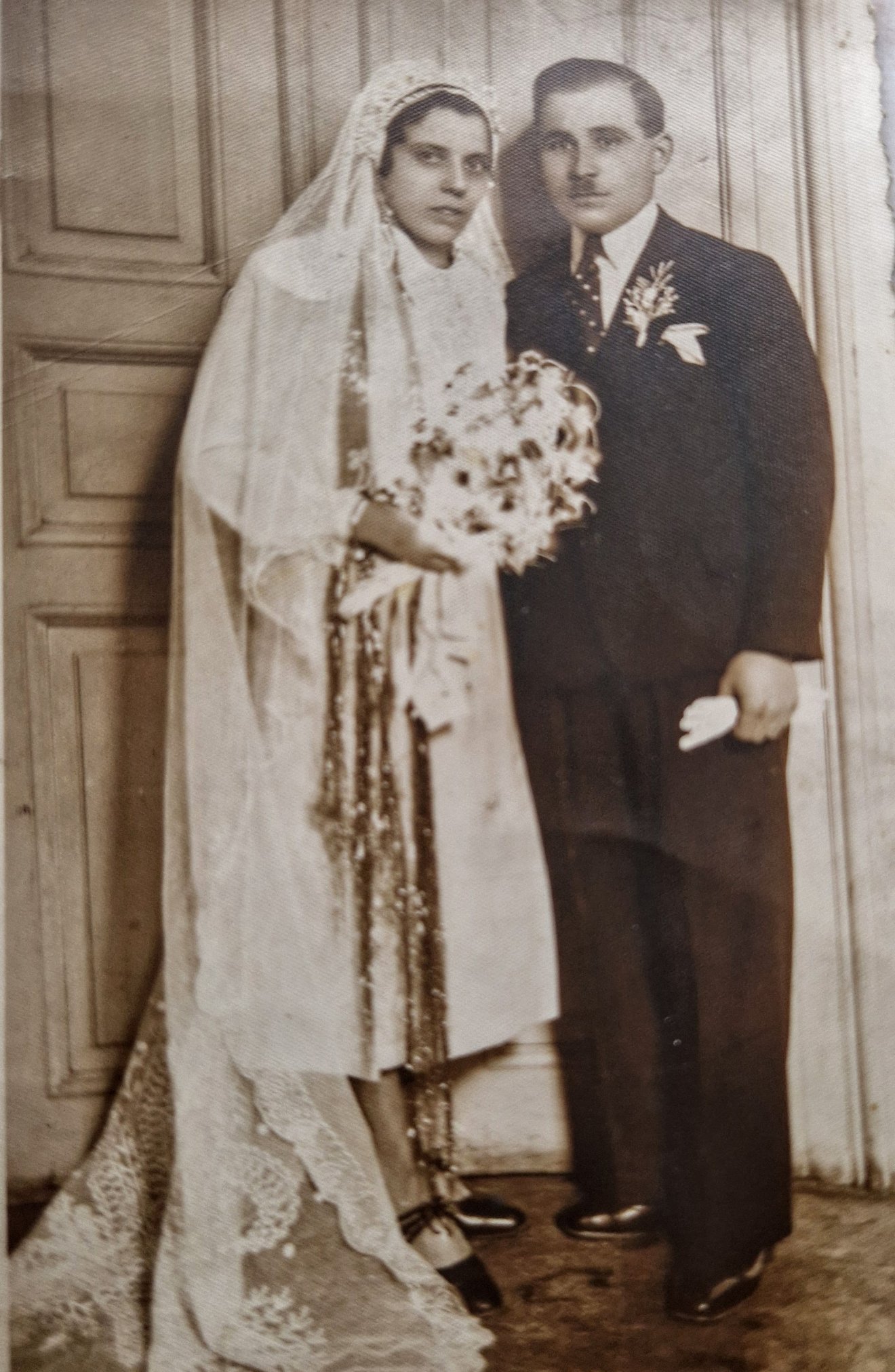 Simon Jenő a csíkszentsimoni Reginát vette el feleségül, gyerekük nem született &bullet;  Fotó: Valadi Simon Margit személyes archívuma