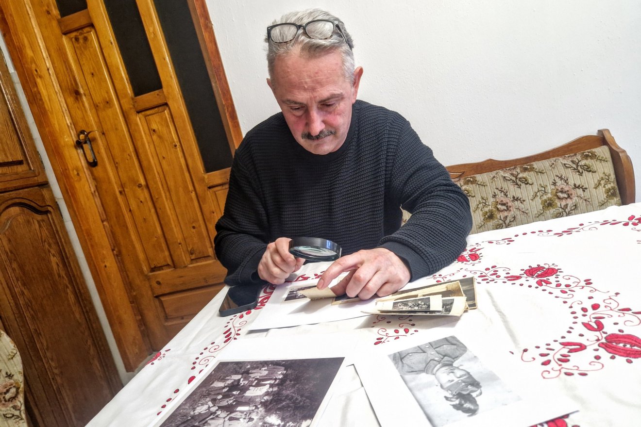 Szima Csaba sokat segített a történtek rekonstruálásában &bullet;  Fotó: Kocsis Károly