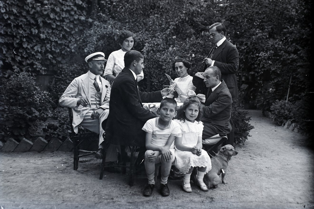 Kártyázók 1913-ban