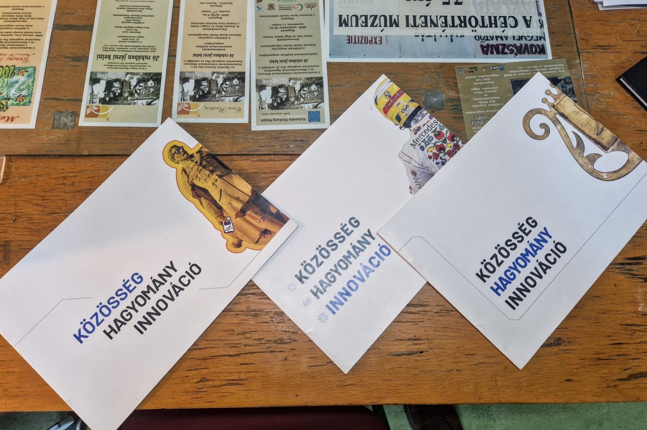 Az elkészített portfólió három füzetre tagolódik