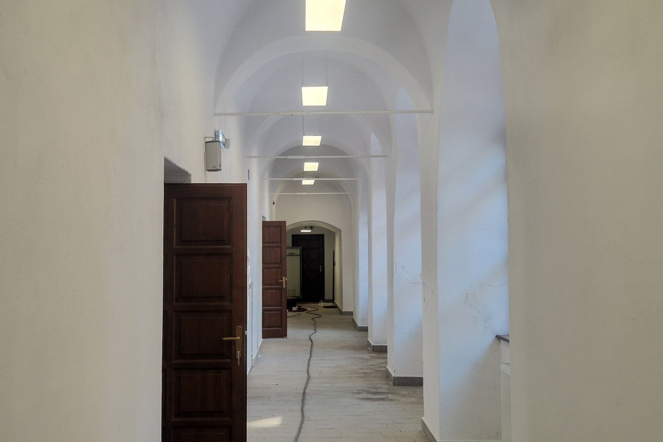 Az új épületben még kisebb munkálatok zajlanak