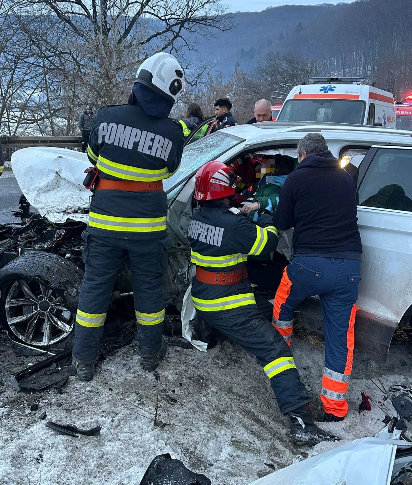 &bullet;  Fotó: Maros megyei tűzoltóság