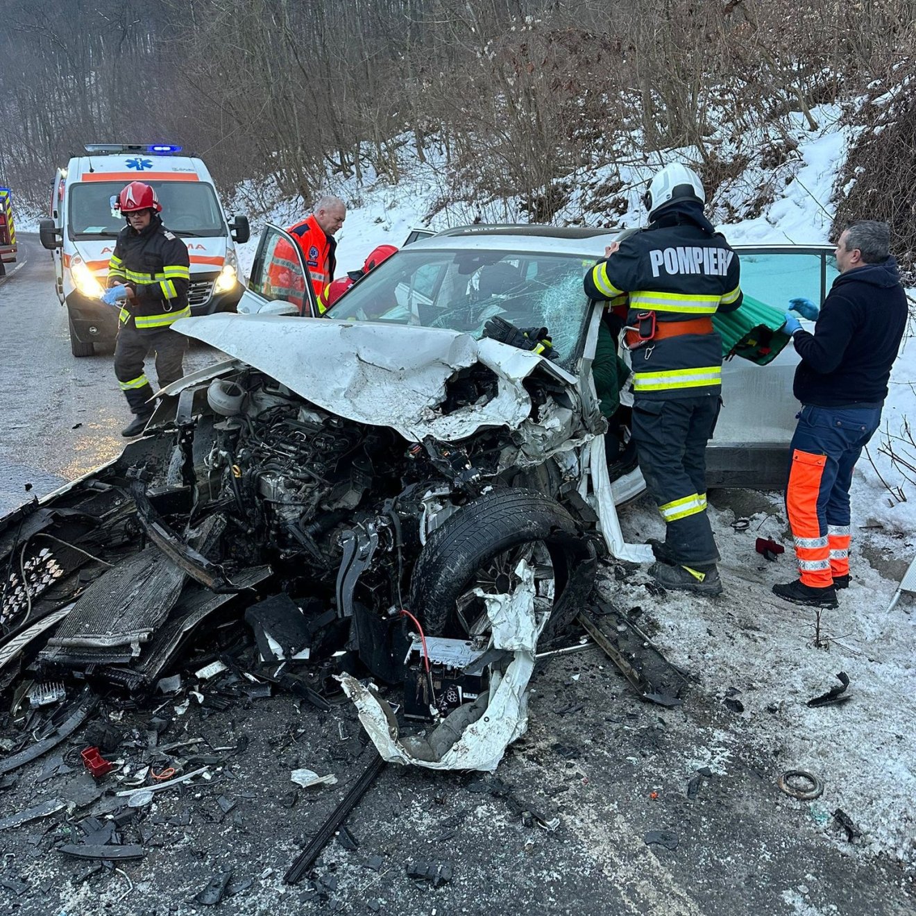 &bullet;  Fotó: Maros megyei tűzoltóság