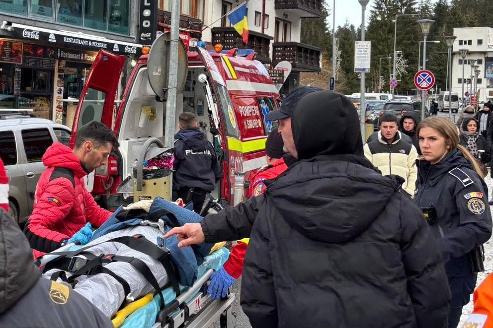 &bullet;  Fotó: Brassó megyei hegyimentő-szolgálat Facebook-oldala