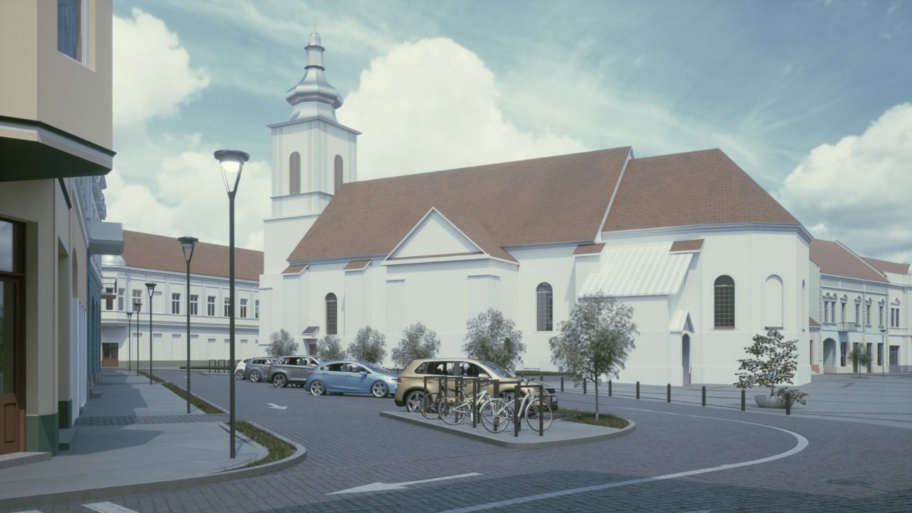 Pár év múlva akár így is kinézhet Kézdivásárhely főterének egy része