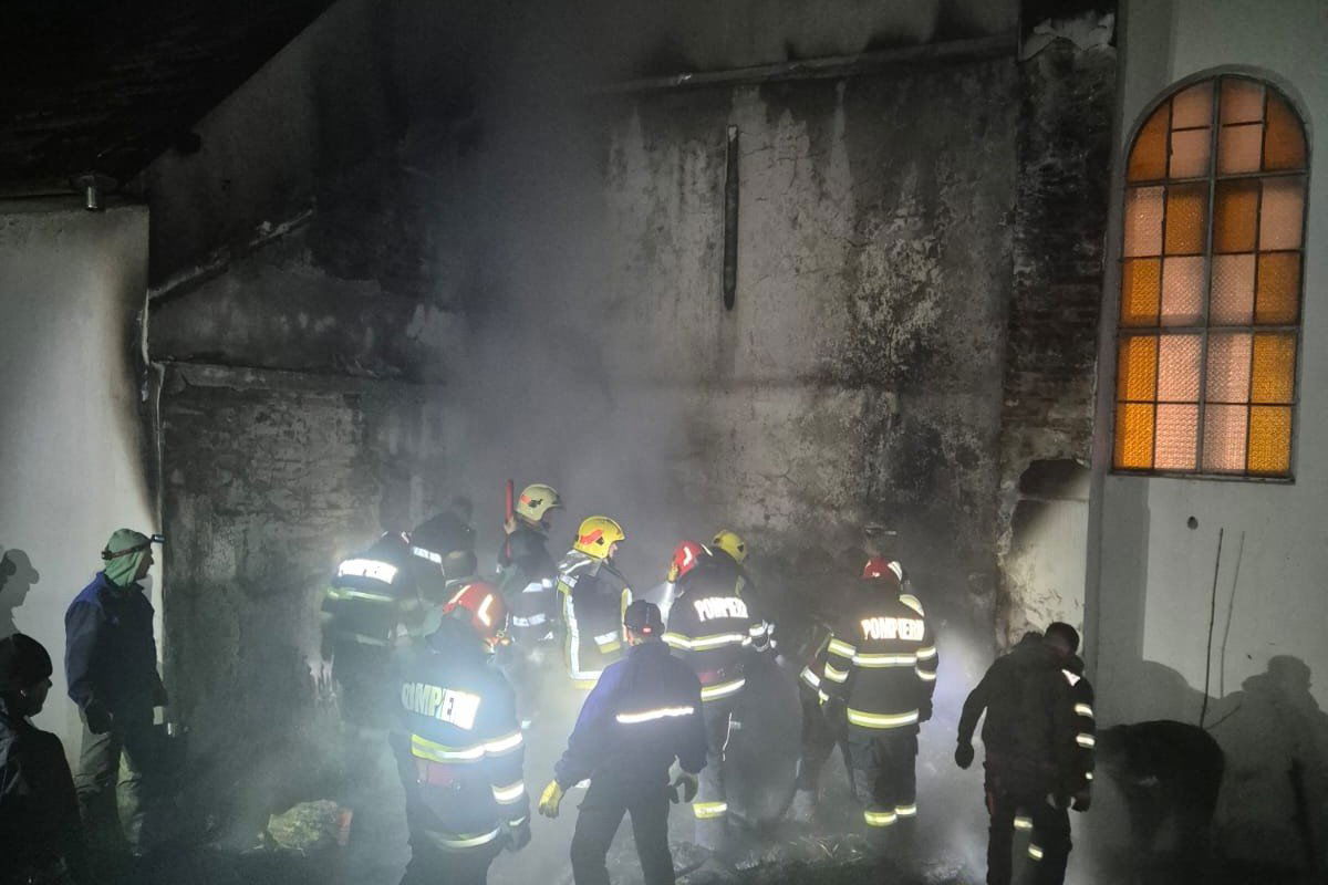 &bullet;  Fotó: Hargita megyei tűzoltóság