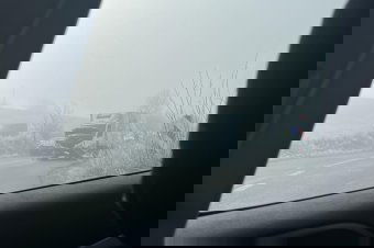 Frontális ütközés Oroszhegy községben