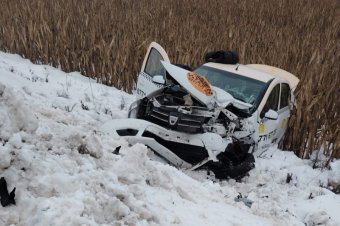 Baleset miatt áll a forgalom Désfalva és Harangláb között