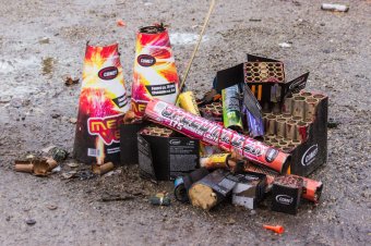 Engedély nélkül tárolt pirotechnikai eszközöket foglaltak le Székelyudvarhelyen