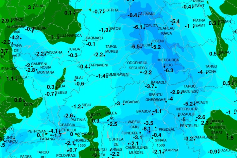 Hidegen indult a reggel a Csíki- és Gyergyói-medencében
