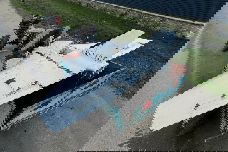 Játéknak hittek egy Moldovában lezuhant orosz drónt és szétszerelték