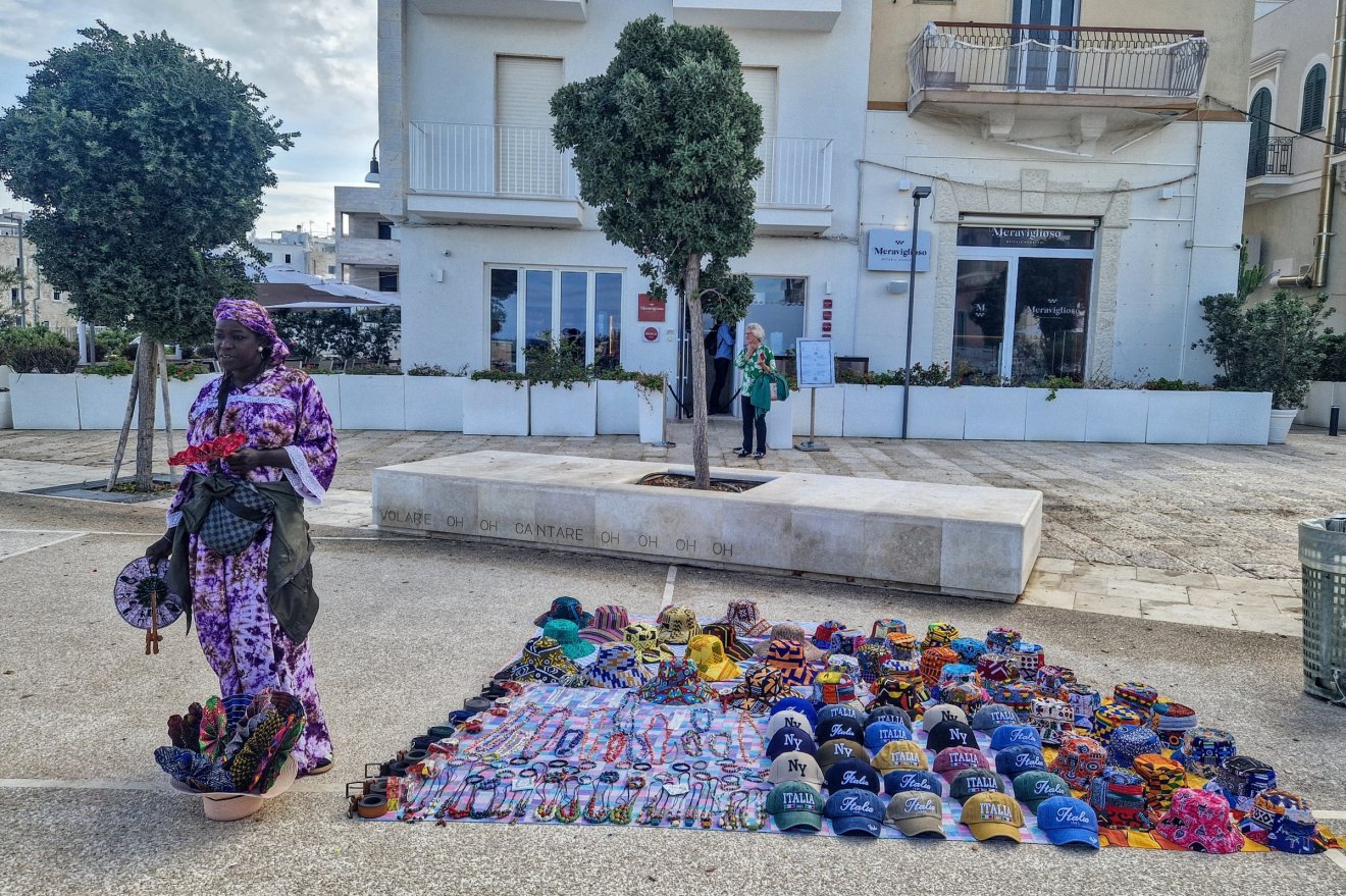 Megszokott látvány a dél-olasz városokban