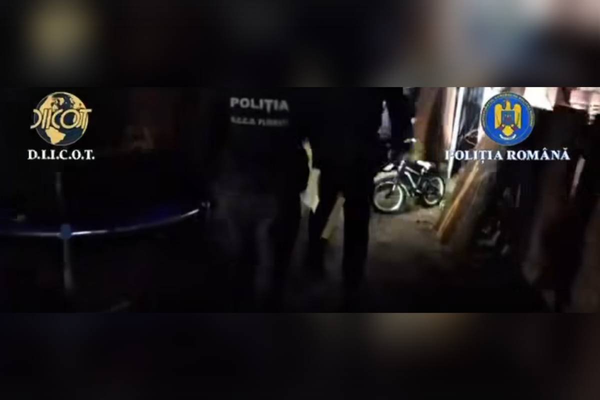 • Fotó: Román Rendőrség Facebook-oldala