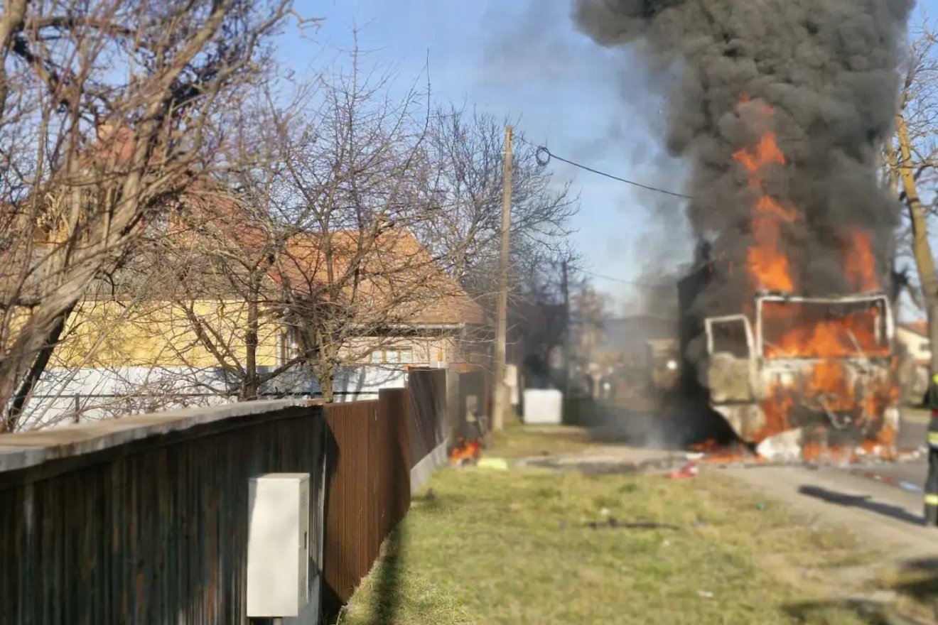 &bullet;  Fotó: Kovászna megyei tűzoltóság