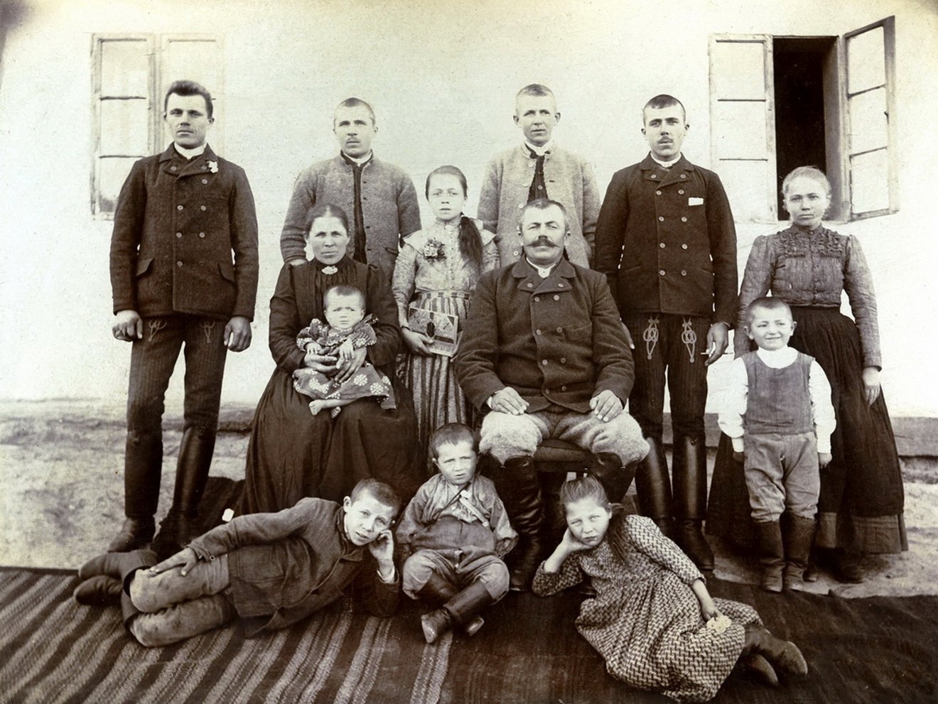 Székely nagycsalád 1898-ból