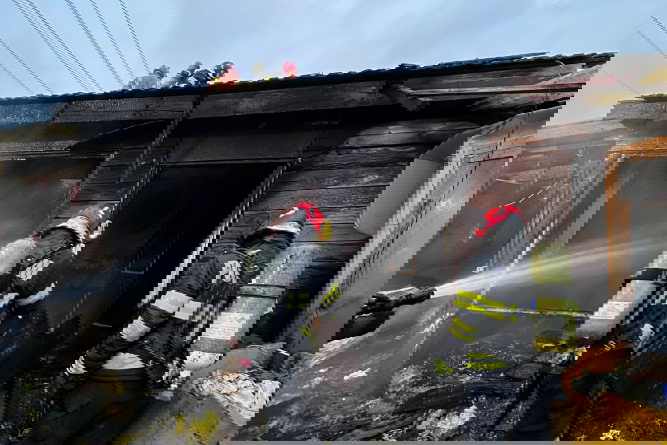 • Fotó: Maros megyei tűzoltóság