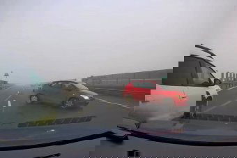 Máris megtalálták az autópályán forgalommal szembe hajtó sofőrt