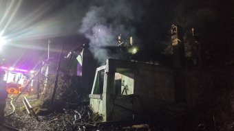 Lakóház gyulladt ki Kispatakon – csaknem két órát küzdöttek a lángokkal a tűzoltók