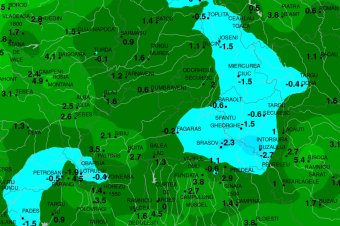 Brassóban hidegebb volt, mint Csíkszeredában