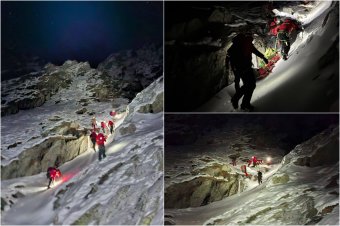 Székelyudvarhelyi turista sérült meg a Forgarasi-havasokban