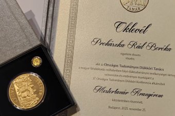 A legmagasabb szinteken is elismerték Prohászka-Rád Boróka oktatói munkáját