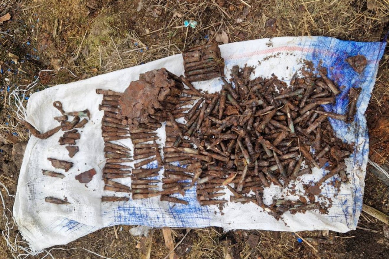 447 lövedék került elő egy balánbányai építkezésnél