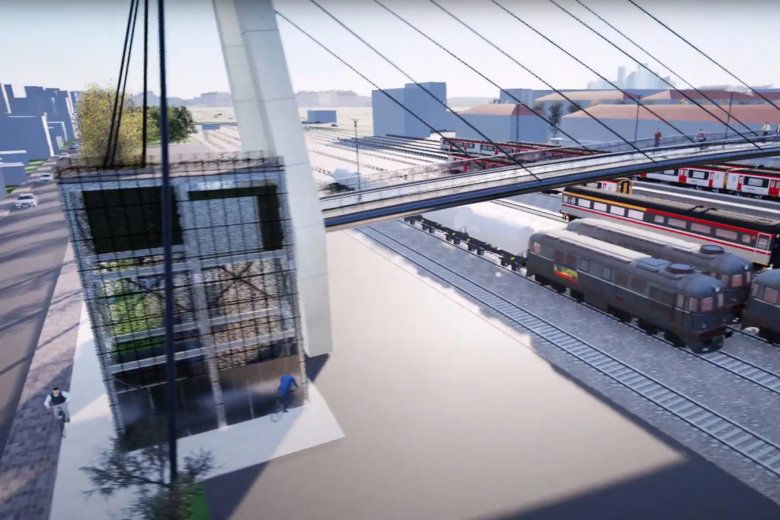 Készül a pályázat, gyalogos- és kerékpáros-felüljáró épül