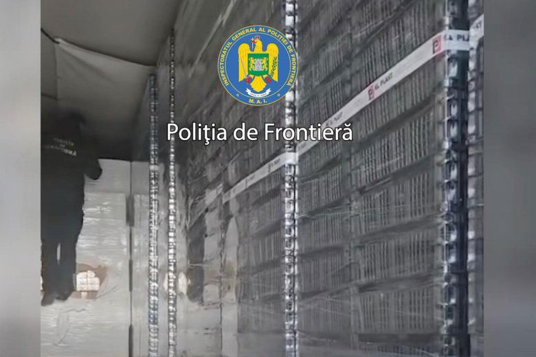 Hárommillió euró értékű csempészett cigarettát foglaltak le a román-bolgár határnál – videóval