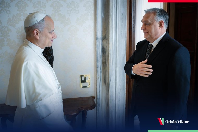 XIV. Leó pápával találkozott Orbán Viktor