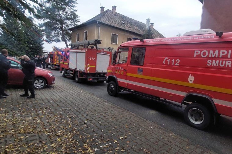 Gázszivárgást észleltek egy marosvásárhelyi tömbházban, riasztották a tűzoltókat és a szolgáltatót