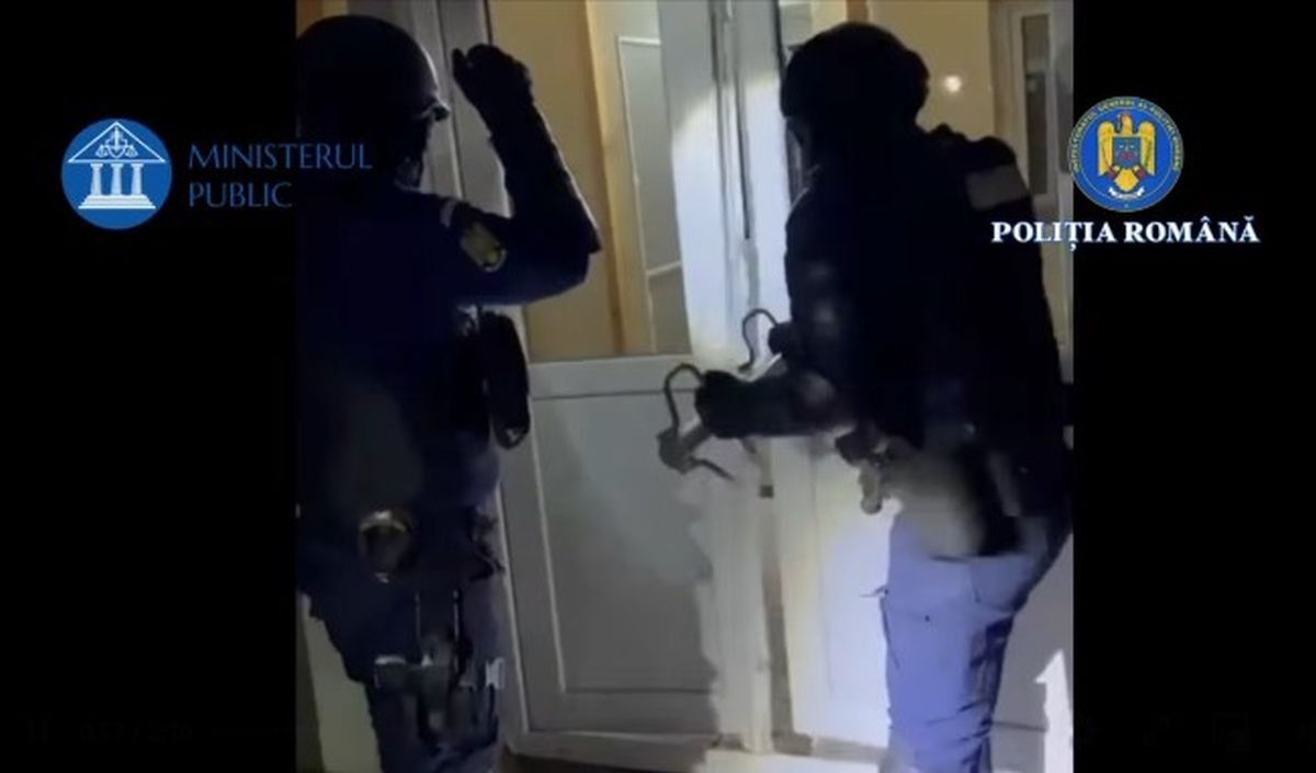 • Fotó: Román Rendőrség Facebook-oldala