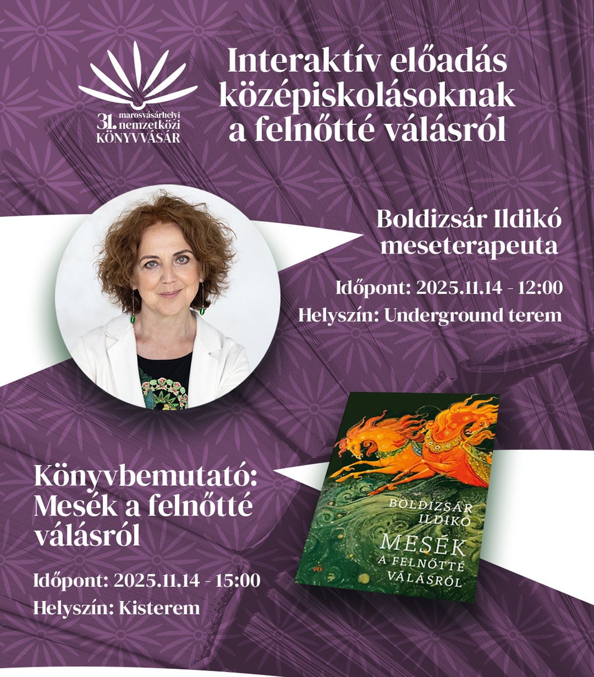 •  Fotó: Marosvásárhelyi Nemzetközi Könyvvásár