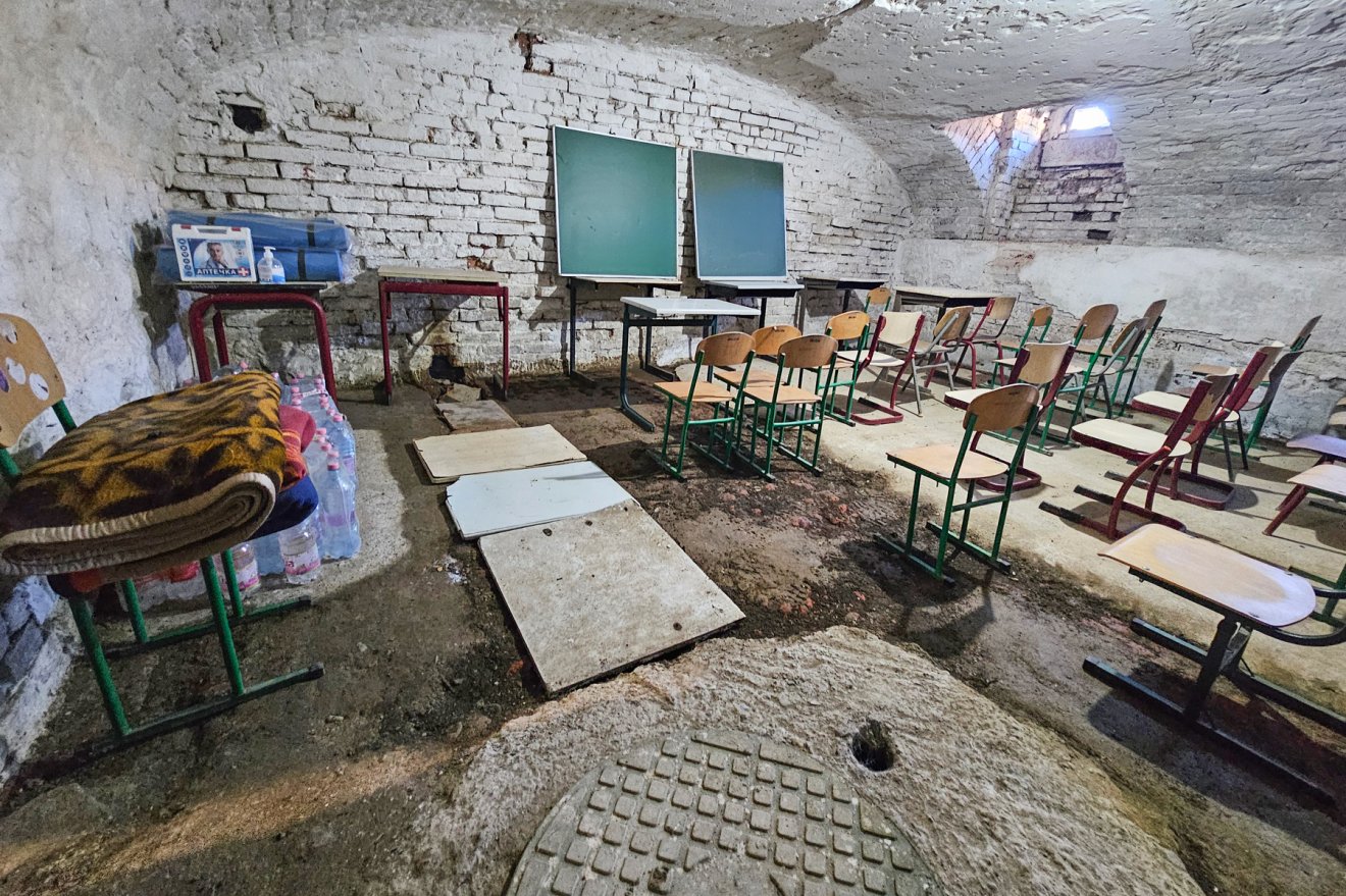 Iskolai óvóhely Beregszászon •  Fotó: Kozán István