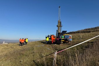 Megkezdődtek az első terepmunkálatok az A8-as autópálya Ditró–Gerinces szakaszán