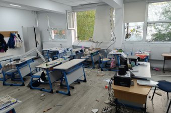 Bukaresti robbanás: egy közeli iskolában is károk keletkeztek