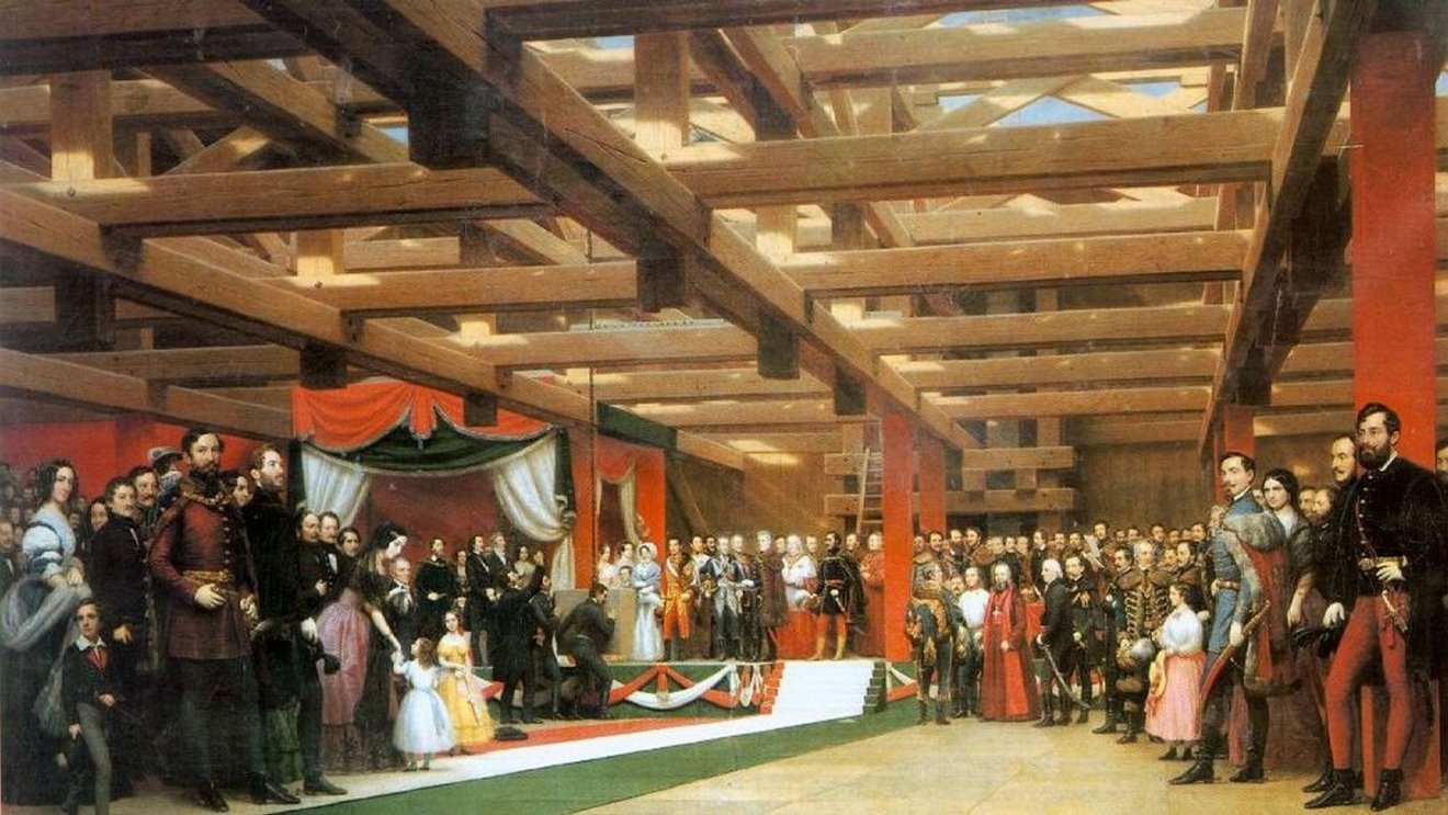 A Lánchíd építését az alapkőletételtől végigkövette