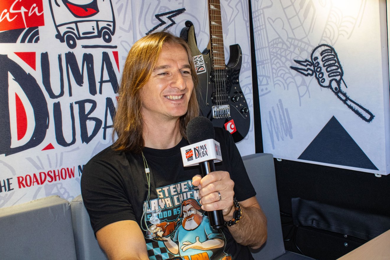 Az Intim Torna Illegál alternatív rockegyüttes frontembere, Dorogi Péter is interjút adott a GaGának •  Fotó: Rádió GaGa