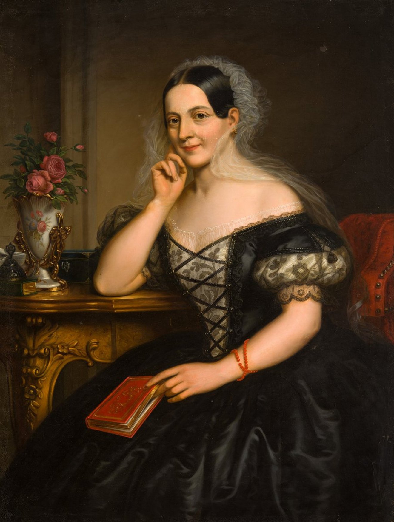 Barabás Miklós legnagyobb lánya, Henriette (Pest, 1842 – Budapest, 1892) is festőművészként tevékenykedett, édesanyját 1863-ban örökítette meg