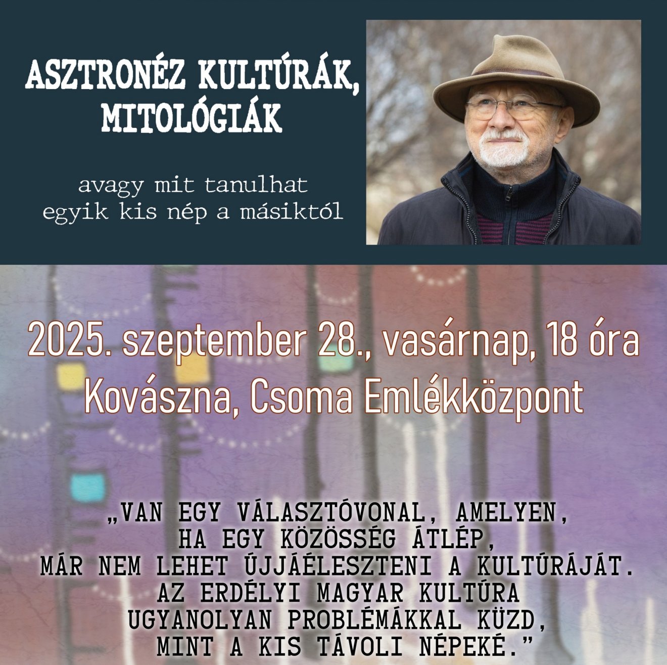 &bullet;  Fotó: Kőrösi Csoma Sándor Közművelődési Egyesület és Népfőiskola