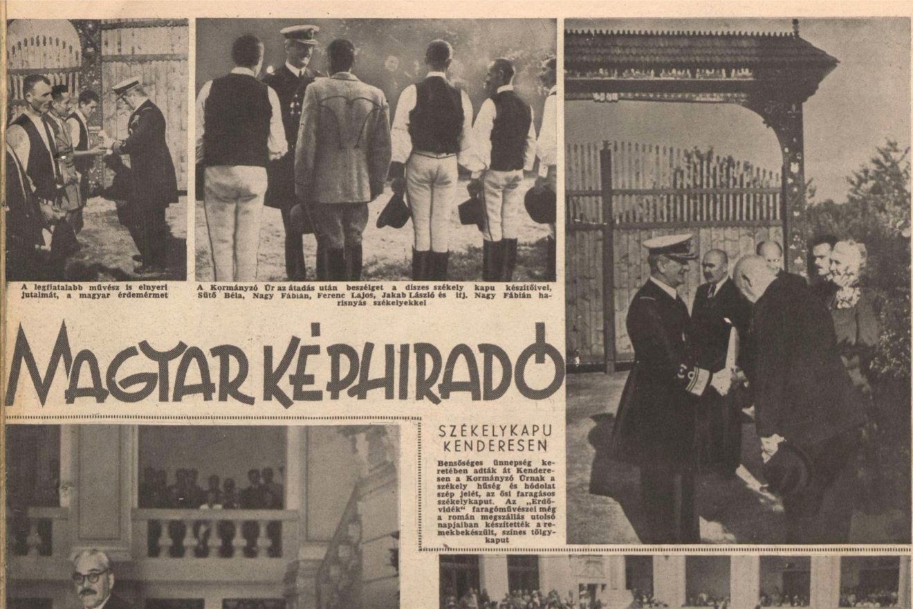 A Magyar Futár képes beszámolója a kenderesi kapuavatásról