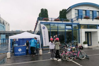 Gedeon Richter a City útvonal élén – Tekerj a változásért Marosvásárhelyen a Bikeathonon