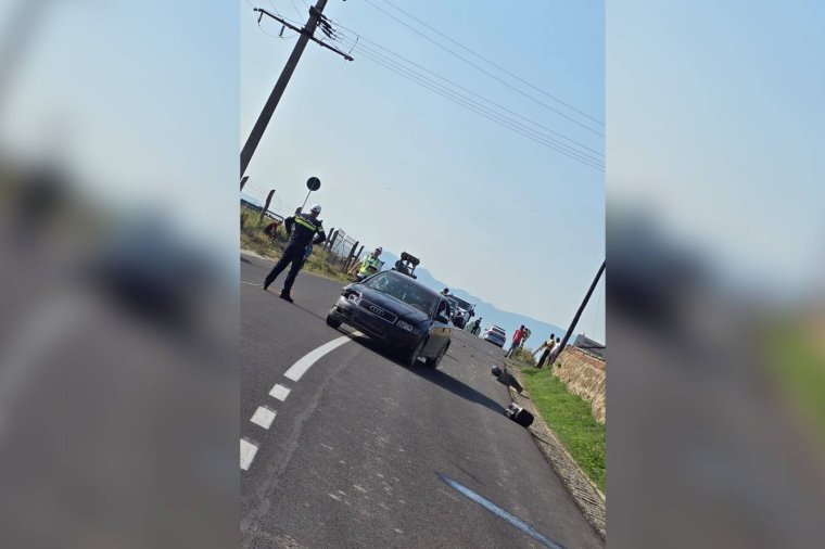 Megsérült egy motoros Csíkszentkirály közelében