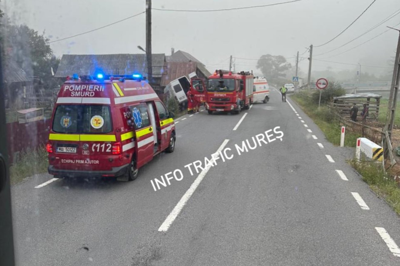 •  Fotó: Info Trafic Mureș Facebook-csoport