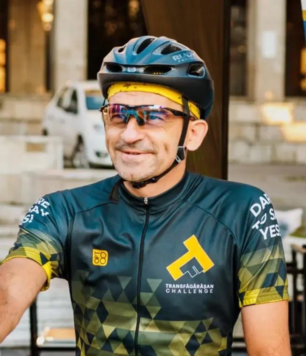 Egyed Gergely 13 nap, 14 óra és 40 perc alatt teljesítette a túrát, összesen 3150 kilométert tekert •  Fotó: Egyed Gergely archívuma