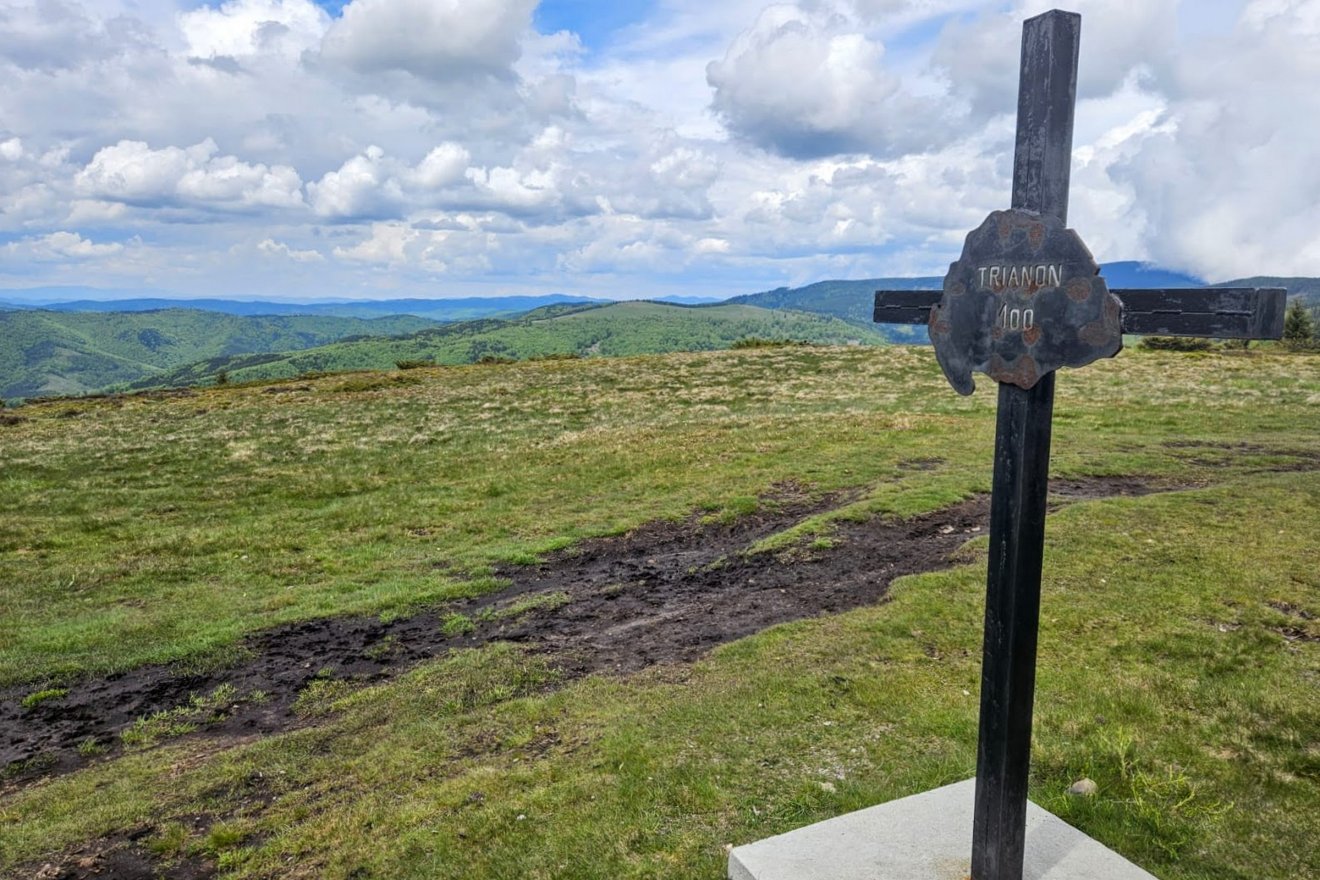 Trianon-kereszt a Gyepáron