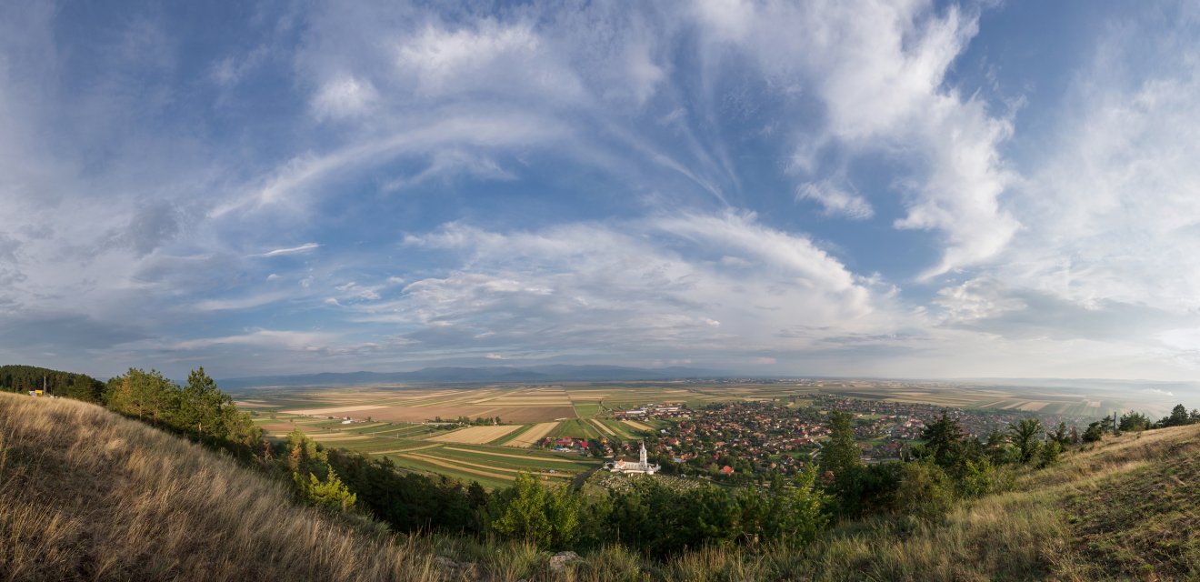 Kézdiszentlélek a Perkőről