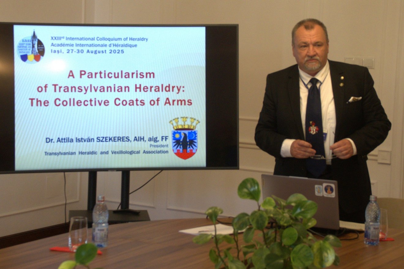 Szekeres Attila István előadás közben